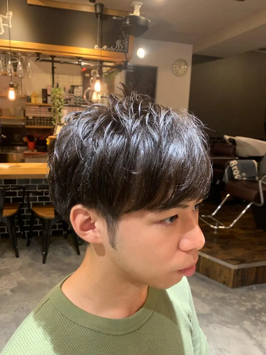 ショート メンズ 佐々木陸斗 ショート&メンズのヘアスタイル