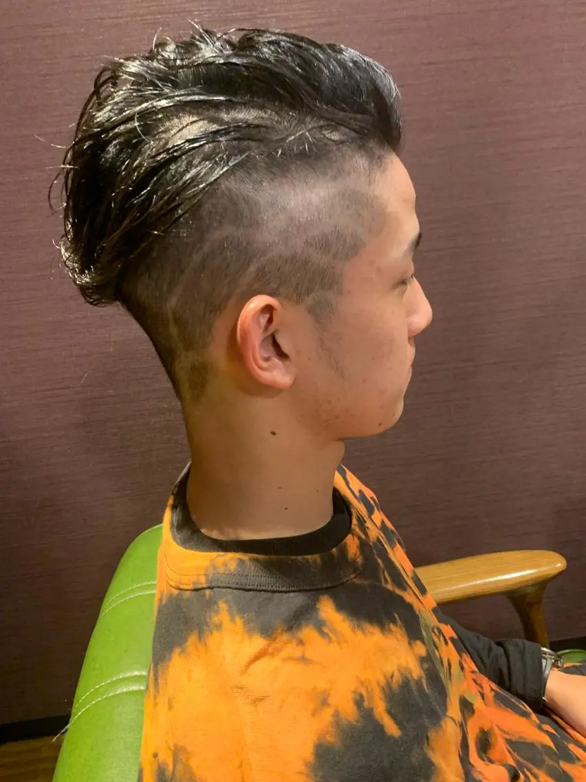 ショート メンズ 髪質改善 LIME 長野駅のヘアスタイル