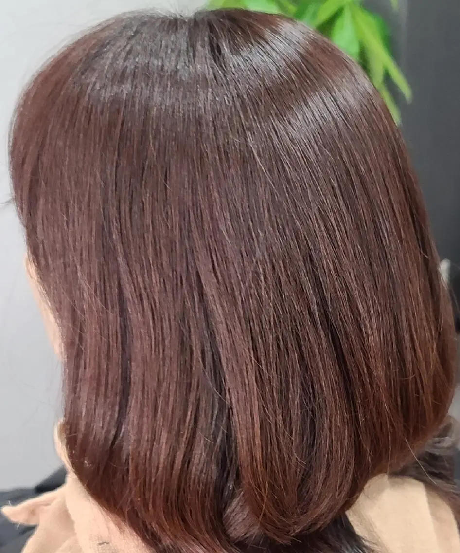 ミディアム カラー 井澗 修二のヘアスタイル