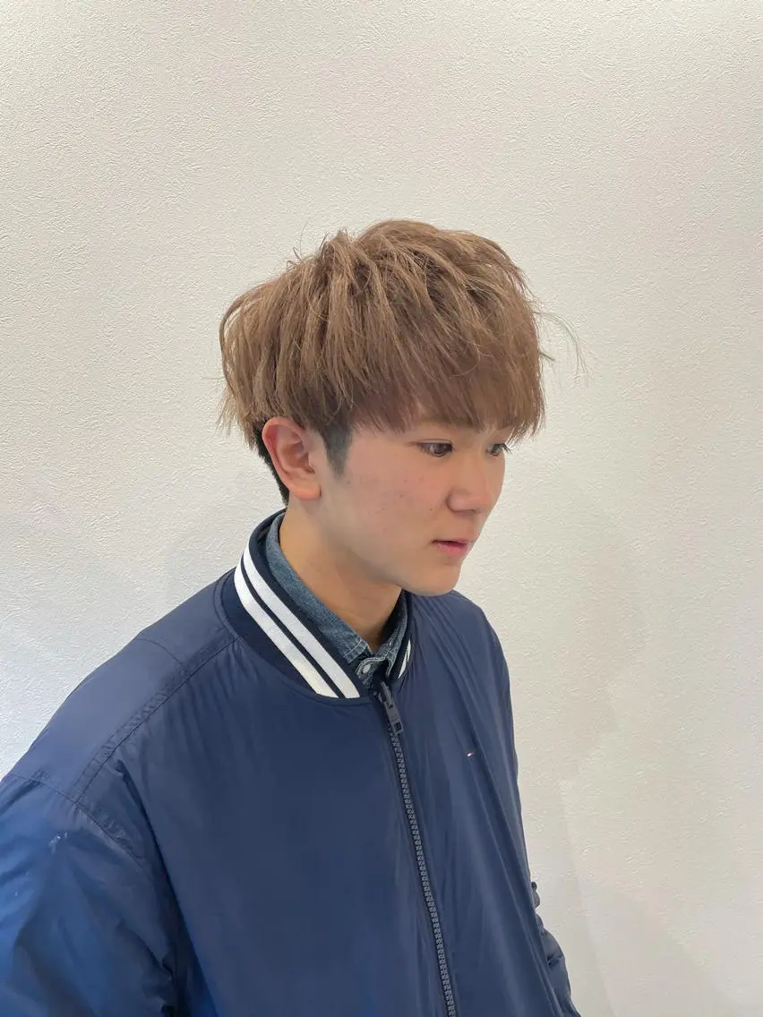メンズ マッシュ 堀田 将輝のヘアスタイル