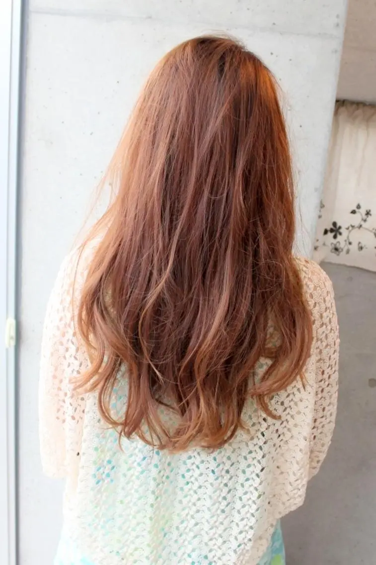 ロング パーマ デジタルパーマ 村上 貴徳のヘアスタイル