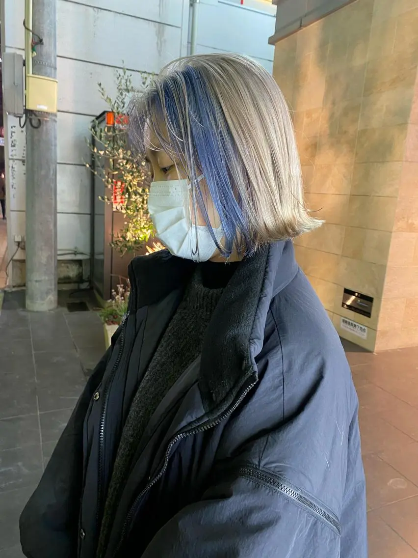 カラー qpula misuzuのヘアスタイル