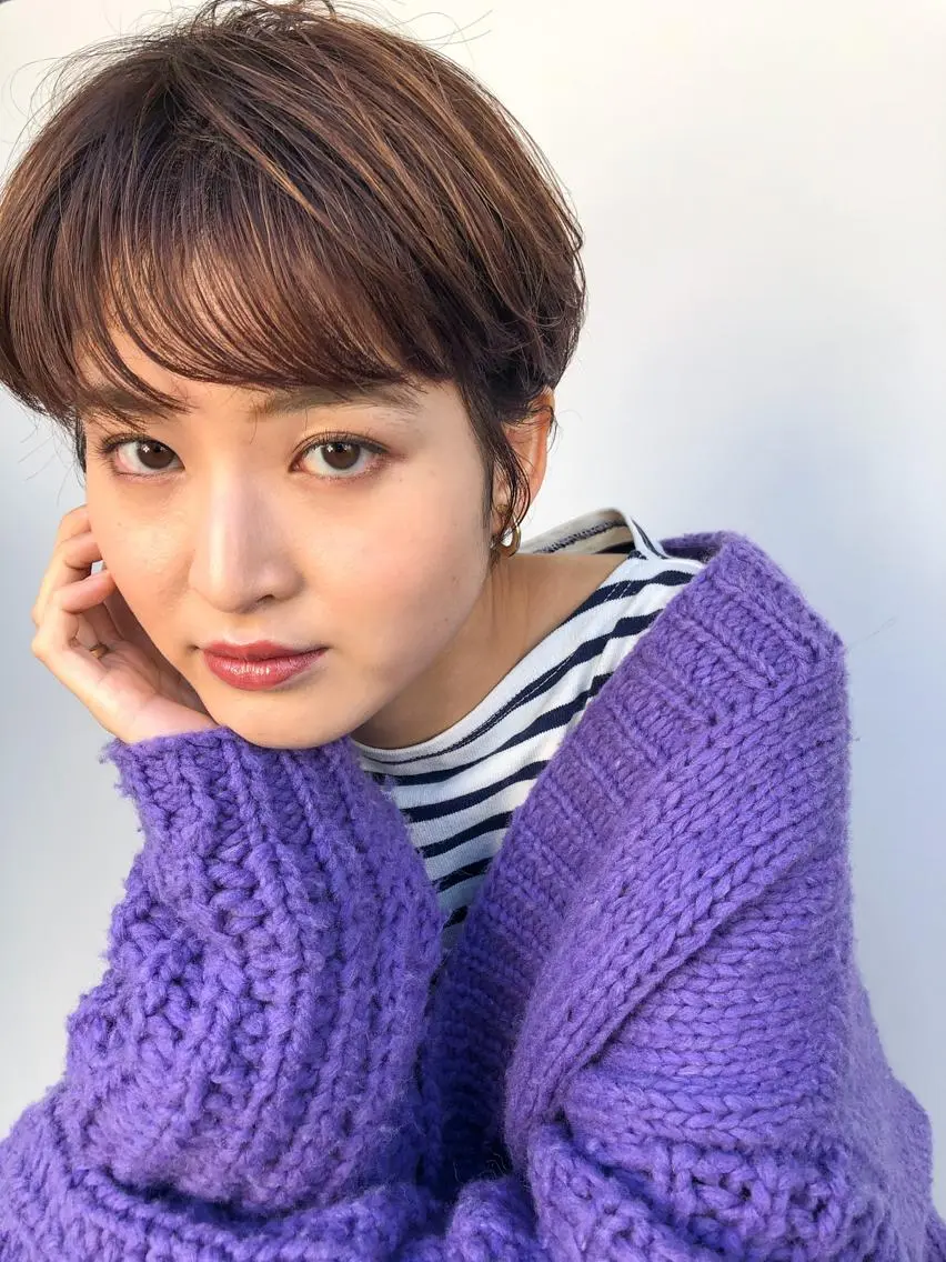 ショート カット ヘアカラー アートディレクター ワダヒサノリのヘアスタイル
