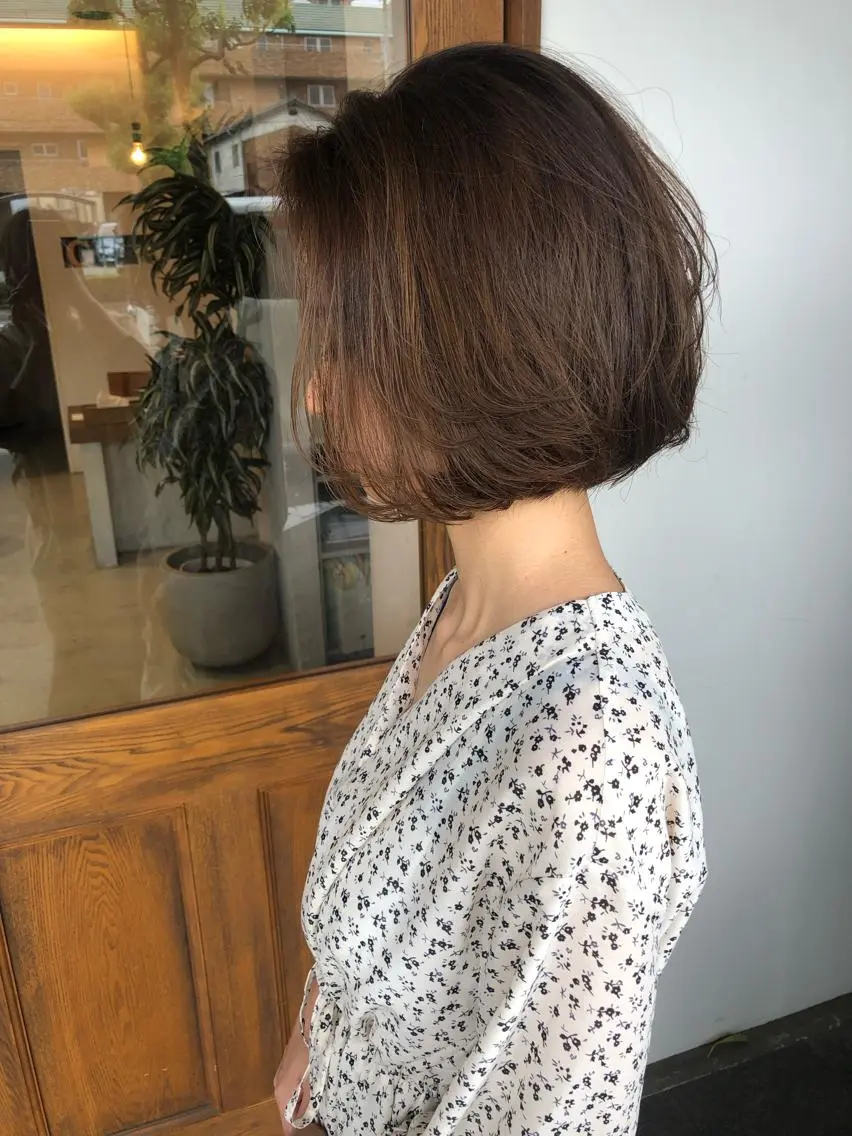 ショート カラー ヘアアレンジ ture by gladのヘアスタイル