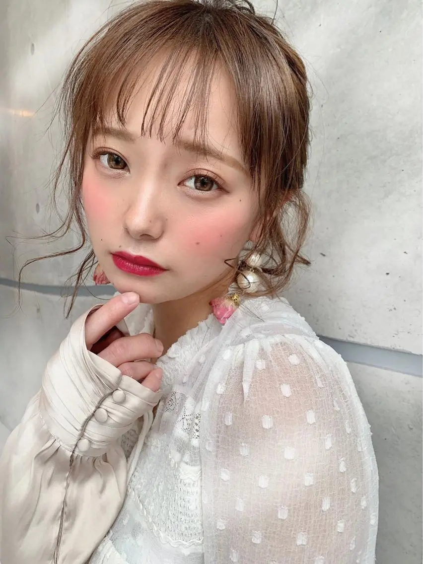 ショート カラー パーマ ヘアアレンジ 🎀愛されモテヘア♡ 梅澤夏基🎀のヘアスタイル