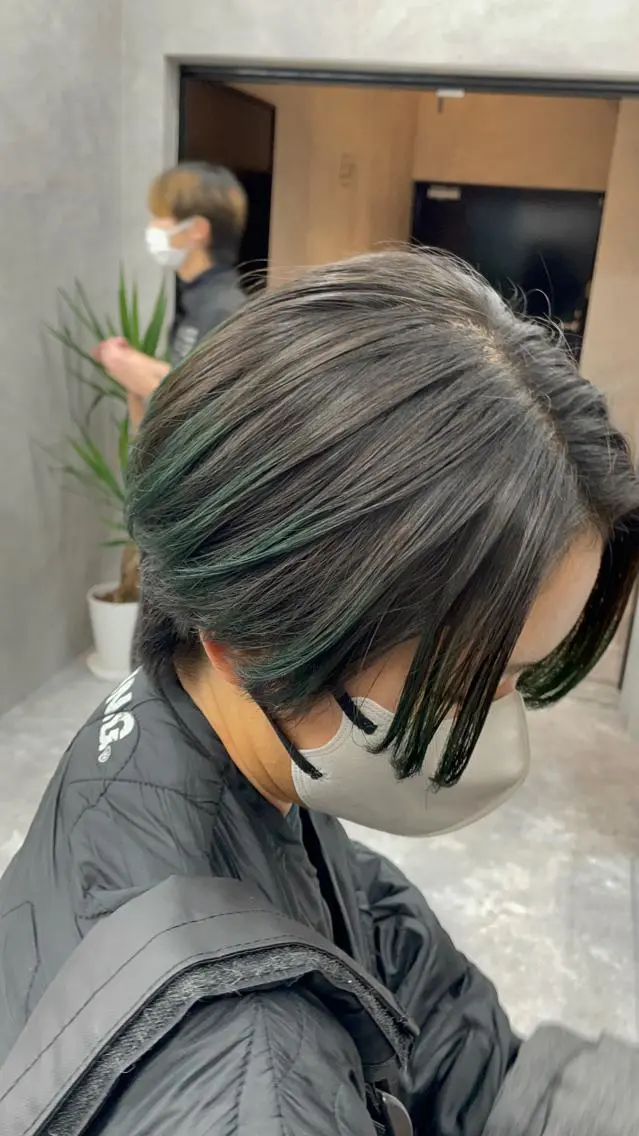 ショート カラー パーマ ヘアアレンジ メンズ キッズ ネイル マツエク・マツパ アイブロウ ショートボブ メンズバレイヤージュ メンズブリーチ メンズハイライト メンズハイトーン メンズヘアのカリスマ 北地　空のヘアスタイル