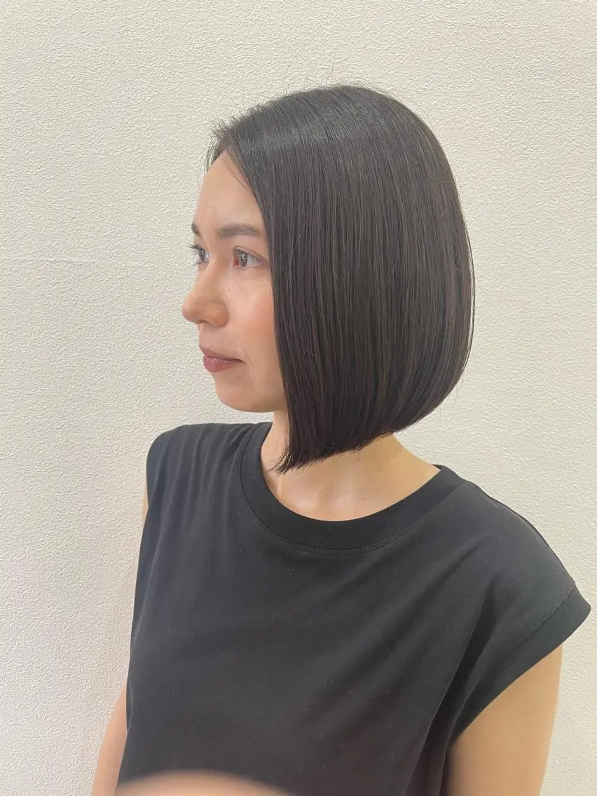 ショート ボブ 似合わせスタイル🪮 🌿まなべさとみ🌿のヘアスタイル