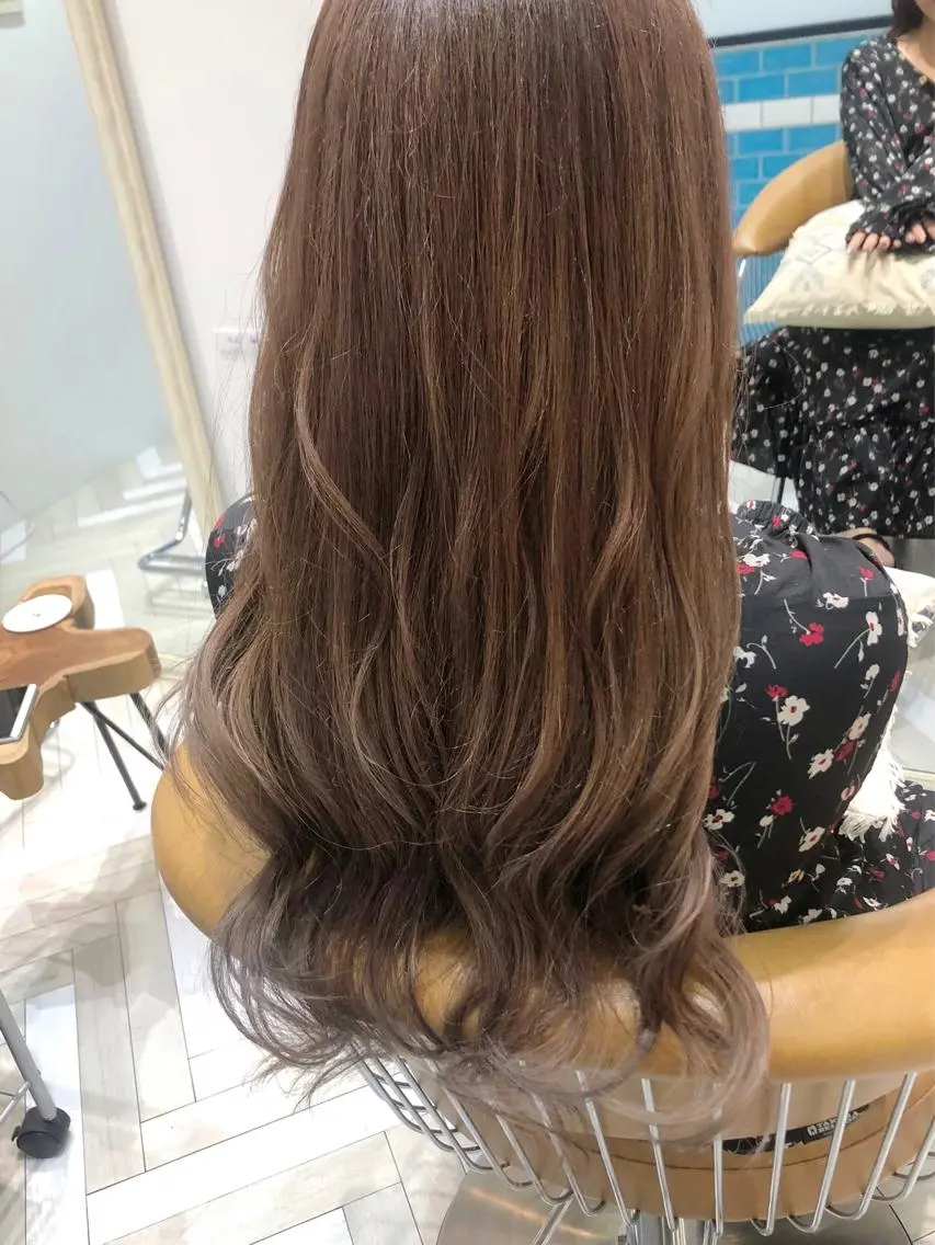 ロング カラー カット ヘアカラー ヘアセット レイヤー/ミディアム /ボブ/新宿のヘアスタイル