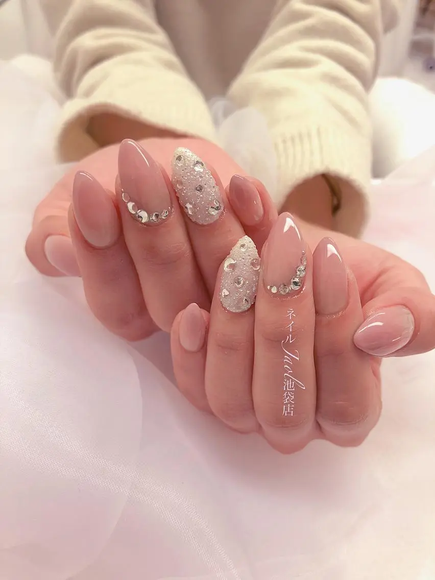 セミロング ネイルJaol 池袋のネイルデザイン