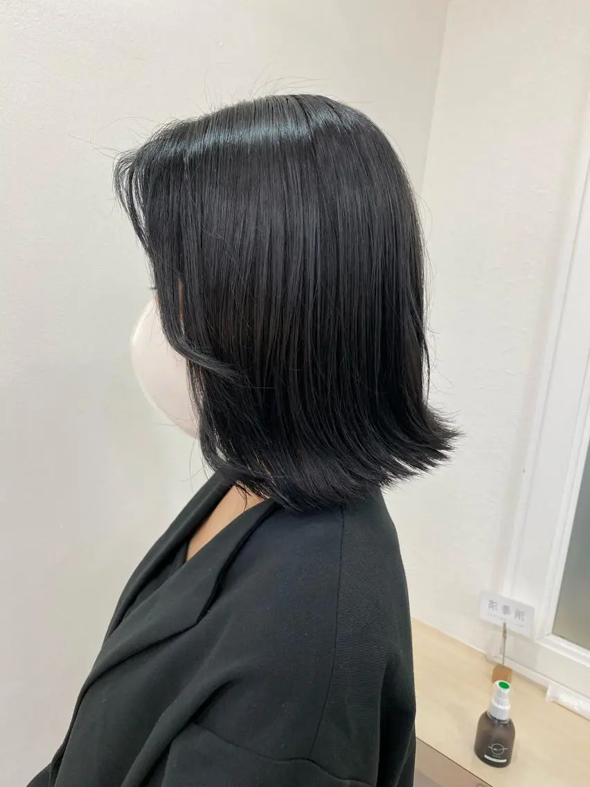 ミディアム カット ヘアカラー トリートメント ヘアセット 🌼上水流 彩乃🌼のヘアスタイル