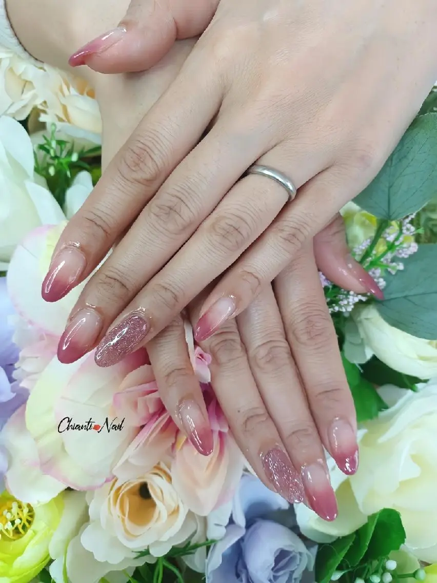 ネイル 長さ出し ジェルネイル ネイルチップ ハンドネイル Chianti Nailのネイルデザイン