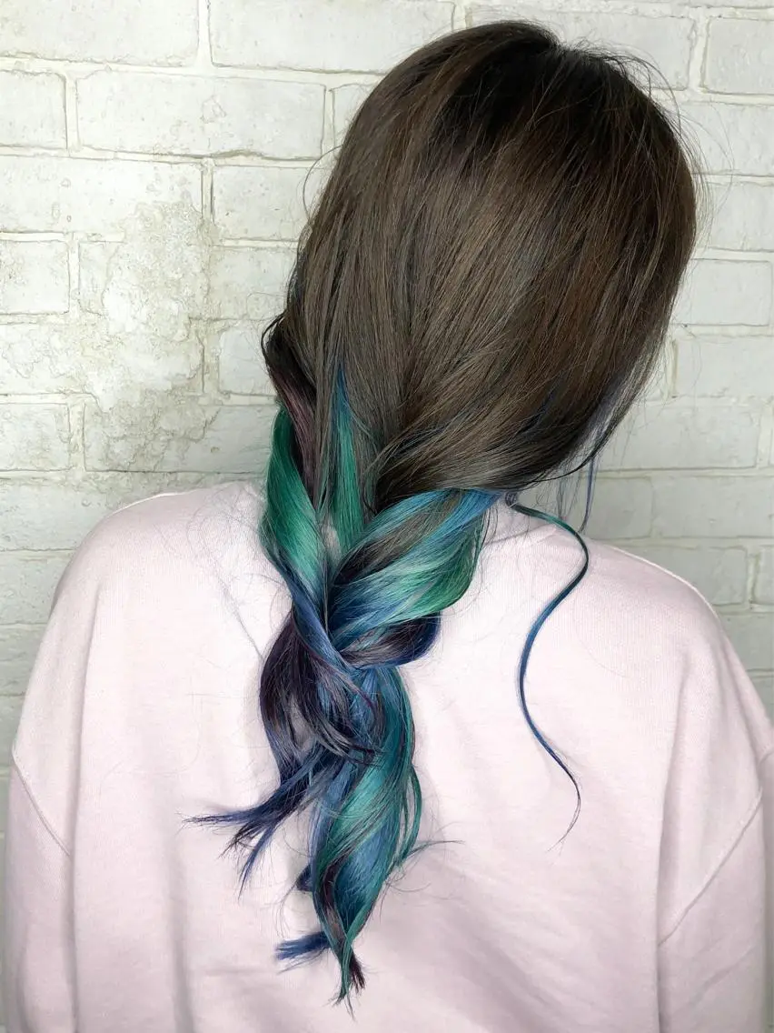 ロング カラー ヘアカラー トリートメント welring hair salonのヘアスタイル