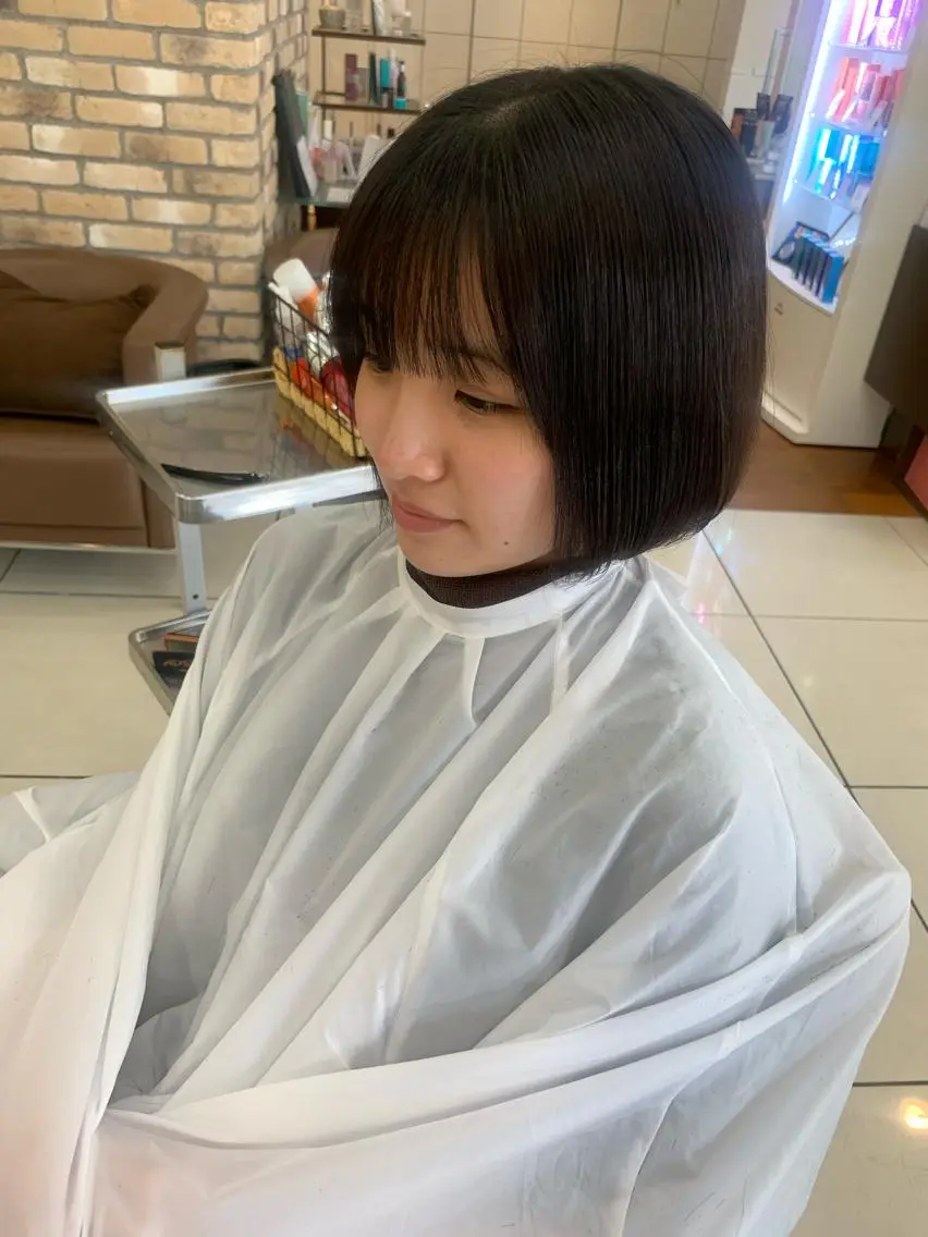ショート 羽エクステ🪽 🤍まき🤍のヘアスタイル