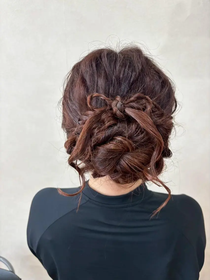 ヘアセット Mirashy 成田のヘアスタイル