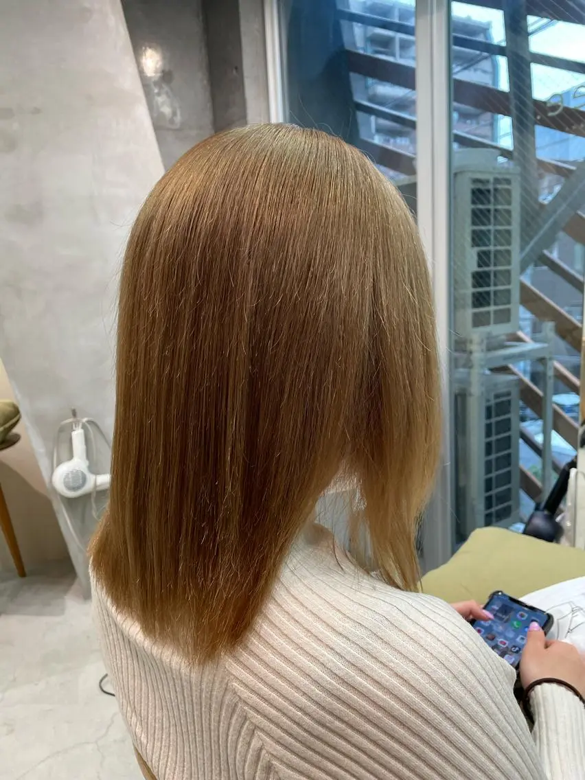 ミディアム カラー 浦和指名率No.1 ショート特化美容師のヘアスタイル