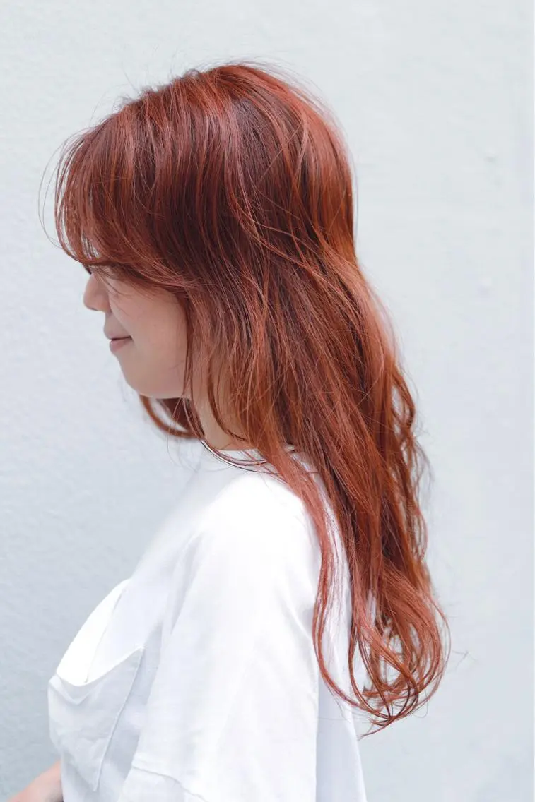 ロング ヘアカラー トリートメント ayane⭐️ボブ・ ショート・パーマのヘアスタイル