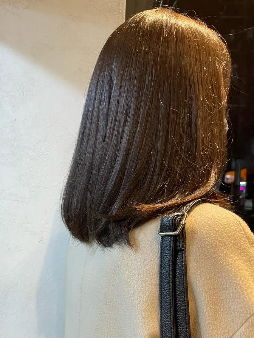 ミディアム ヘアカラー KYOKA .のヘアスタイル