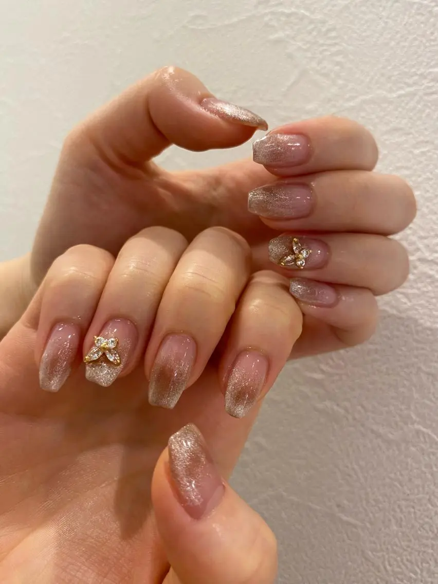ネイル マグネットネイル ハンドネイル Ann nailのネイルデザイン