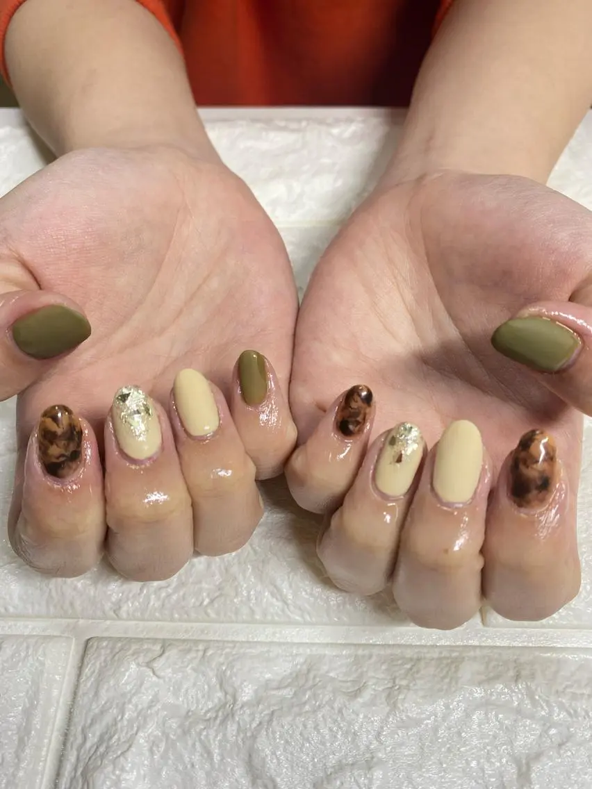 ネイル ニュアンスネイル ハンドネイル Marina Yamagataのネイルデザイン