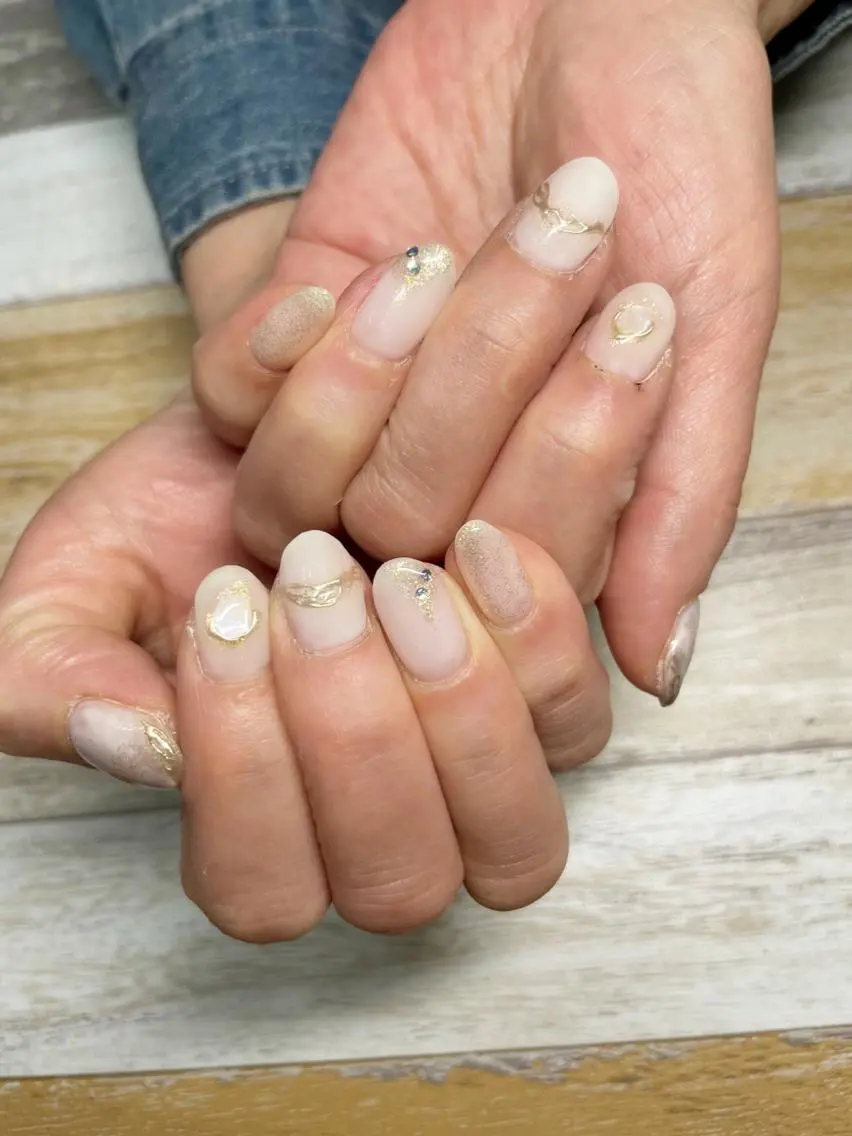 ネイル アートネイル ハンドネイル フットネイル oki nailのネイルデザイン