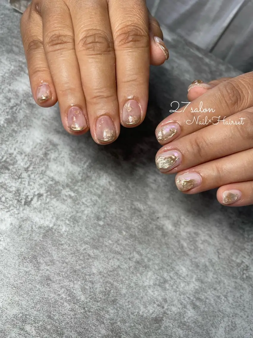 ネイル ニュアンスネイル 27salon yuinaのネイルデザイン