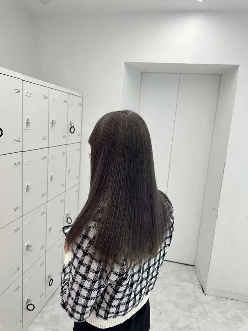 カラー 大人っぽ韓国ヘア🤍 yuma🐈⬛のヘアスタイル