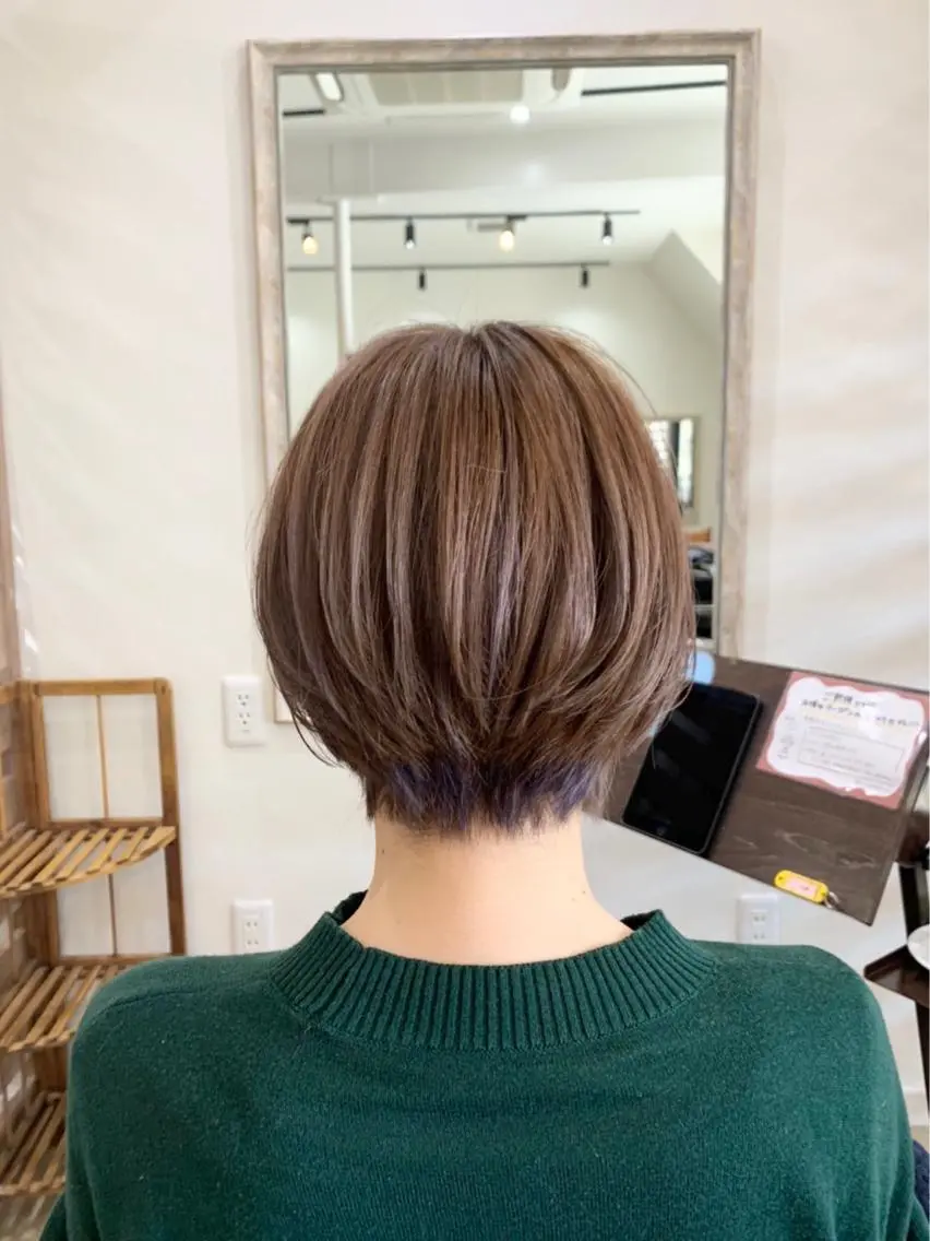 ショート カラー miho 🌼🌼🌼のヘアスタイル