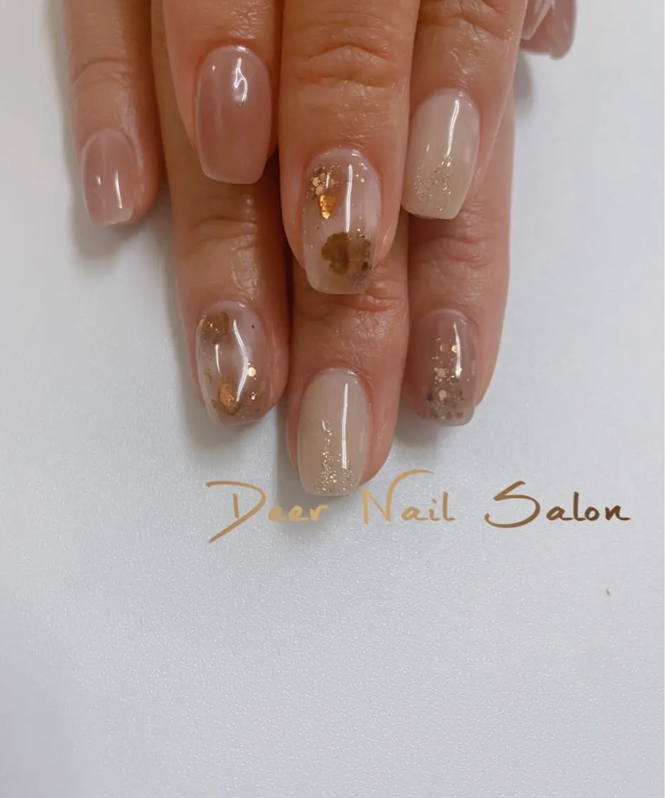 ネイル ハンドネイル Peachy 🍑のネイルデザイン