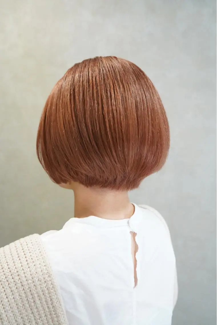 ショート カラー ヘアアレンジ lani ブリーチ /ダブルカラーのヘアスタイル