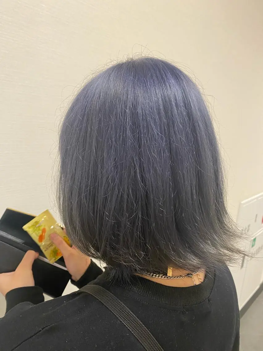ミディアム 🌿レイヤー/ブリー チ/🌿JINのヘアスタイル