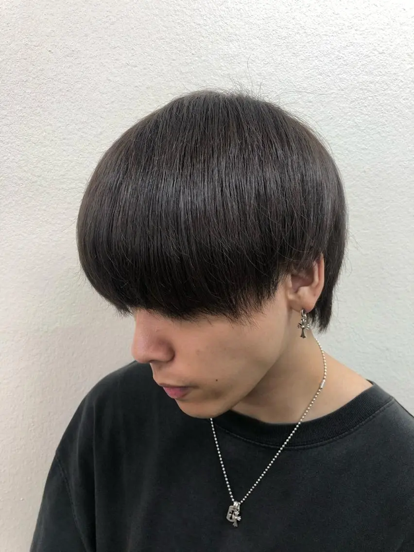 ショート カラー ヘアアレンジ メンズ 髪質改善 トリートメント 当日予約⭕️ JUNYAのヘアスタイル