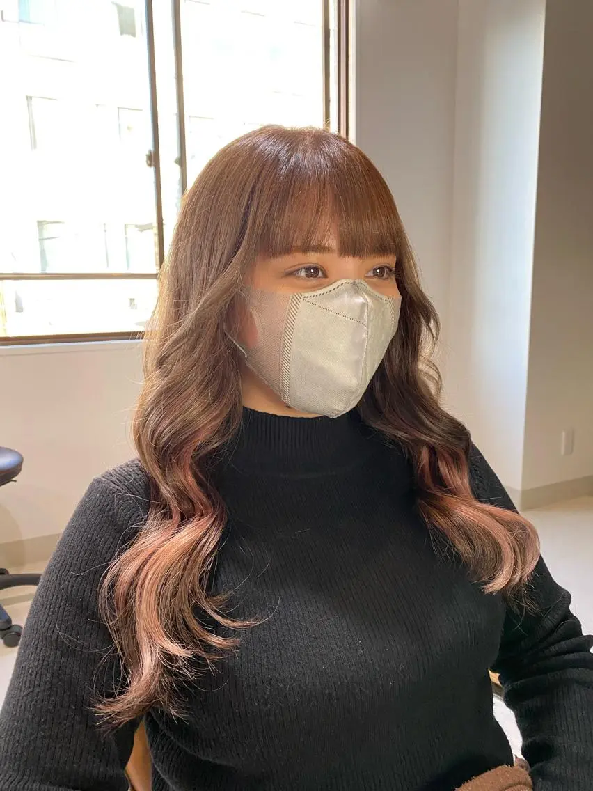ロング カラー ヘアカラー annuy🪐 HINAのヘアスタイル