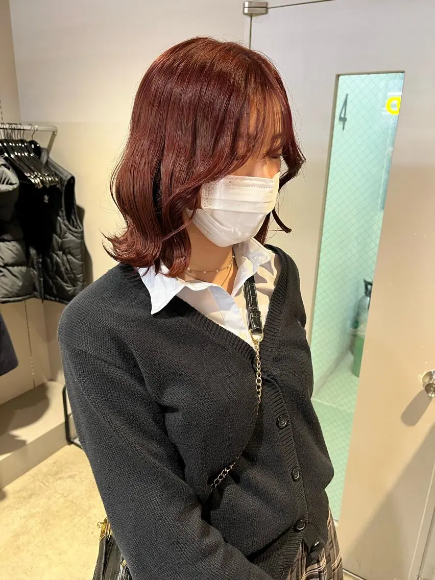 ショート カラー ヘアアレンジ 🩵 JURI🩵のヘアスタイル