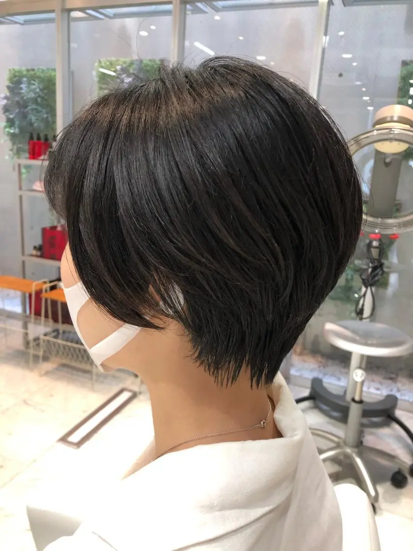 ショート kaho.🌿 ショートヘア⭐️のヘアスタイル