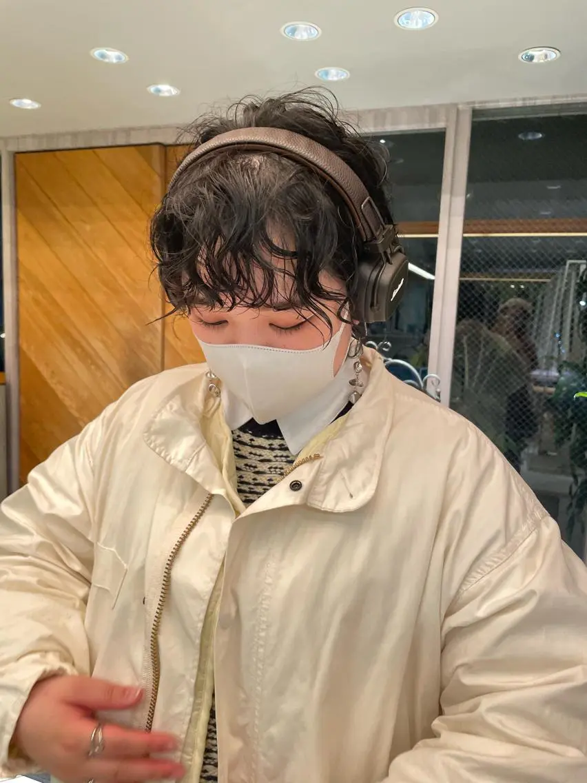 ショート パーマ 浅沼 ゆいのヘアスタイル