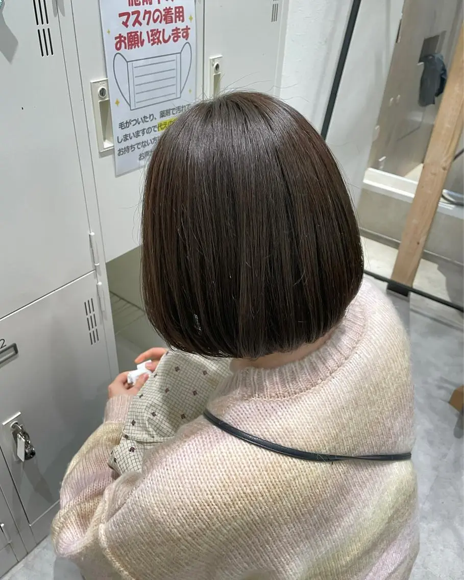 カラー ベージュカラー オリーブベージュ ヘアカラー ピンクカラー🎀/ ミルクティー🍼花音のヘアスタイル
