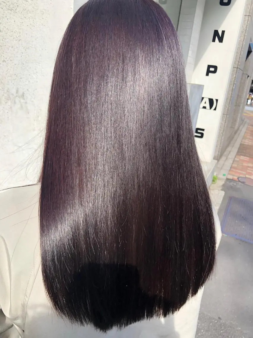 ロング ヘアカラー トリートメント 【髪質改善特化･ 福田航洋】のヘアスタイル