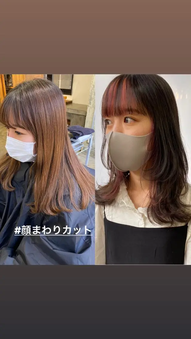 ロング カラー Pia ツボイ ケイタのヘアスタイル