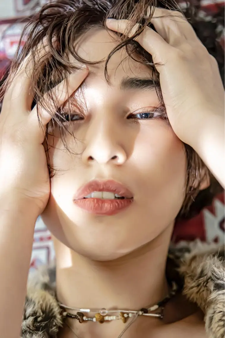 ショート カラー パーマ ［girl］ MIKIのヘアスタイル