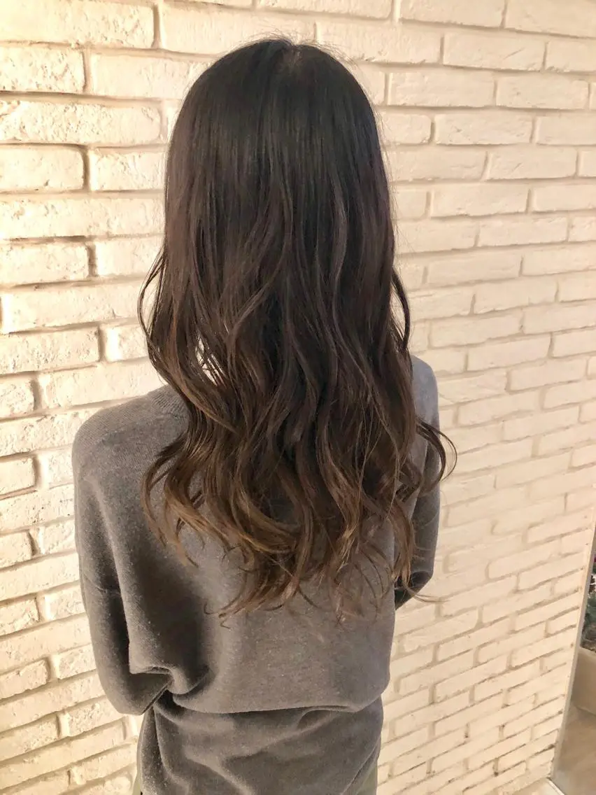 ロング カラー 宮下 浩一のヘアスタイル