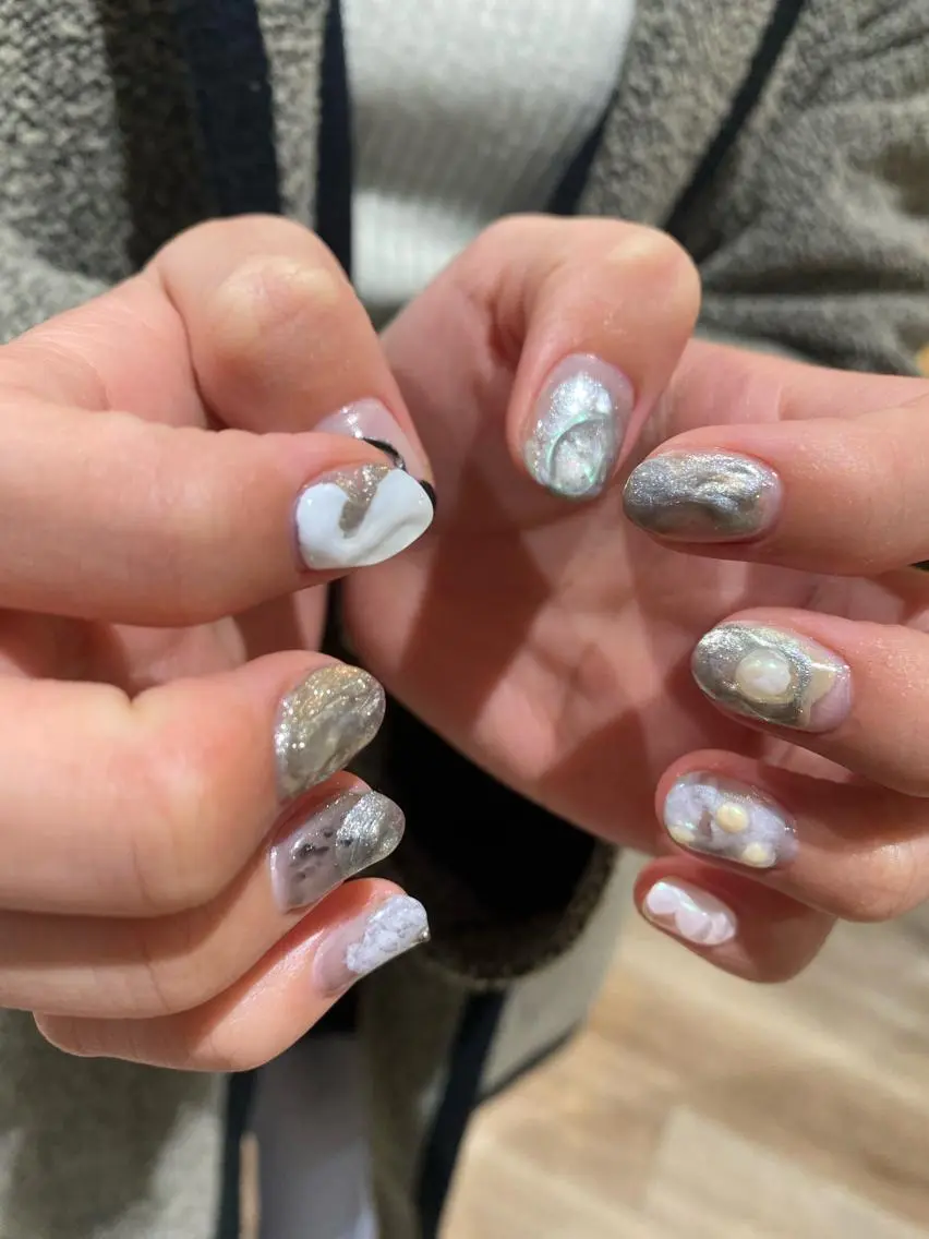 ネイル niconail 🧣ayu 📍烏山のネイルデザイン