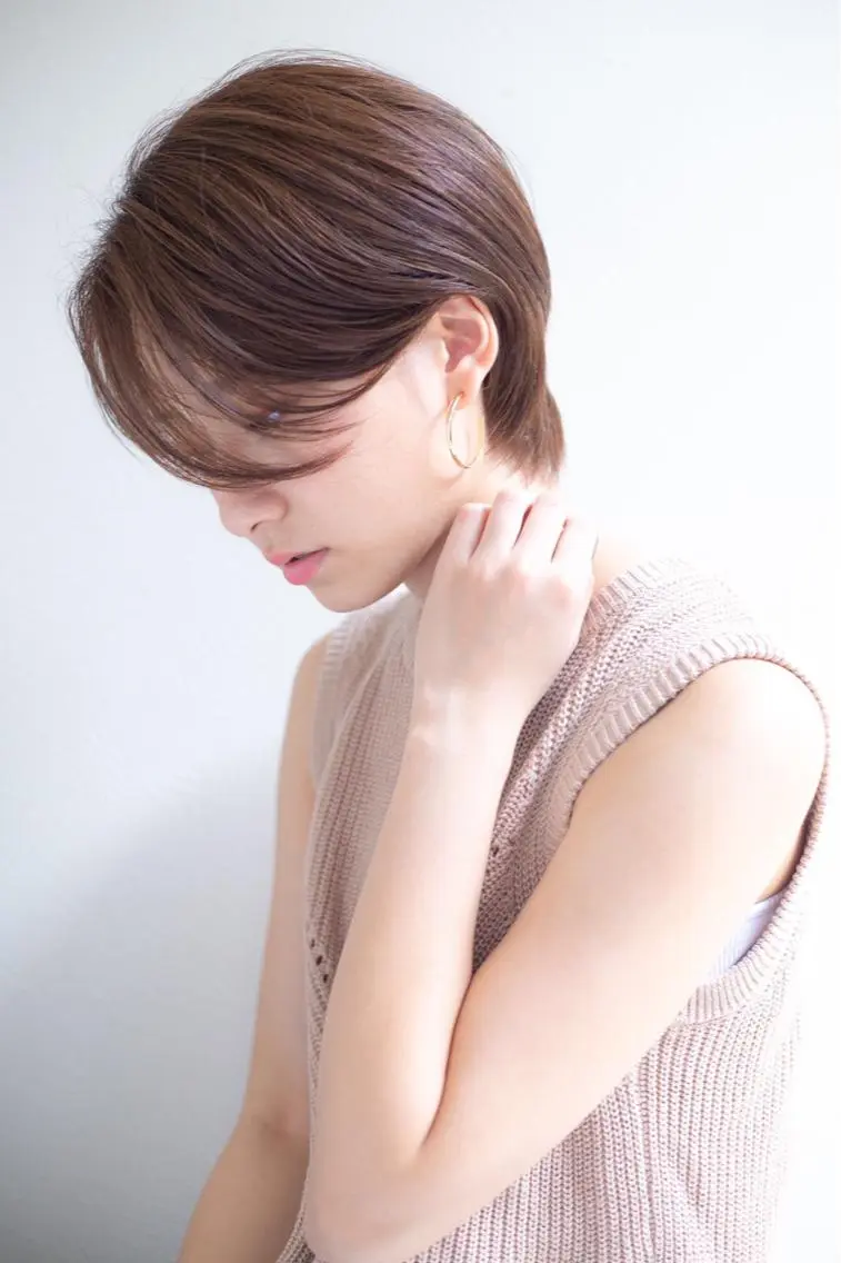 ショート カット ヘアカラー トリートメント ヘッドスパ 代表 吉澤弘哲のヘアスタイル