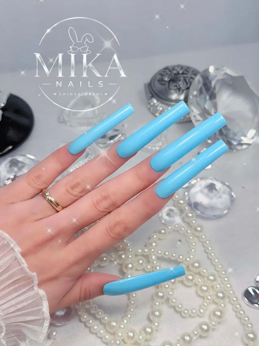 ネイル アートネイル チークネイル ドット フットネイル フレンチネイル ハンドネイル ハンドケア Mika Nails 心斎橋のネイルデザイン