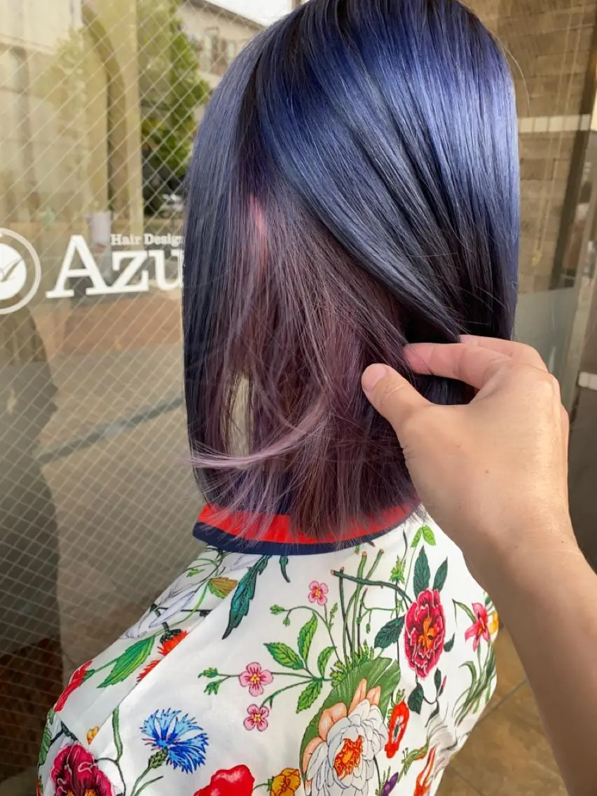 ショート カラー ヘアカラー トリートメント 美髪 カラーリストのヘアスタイル
