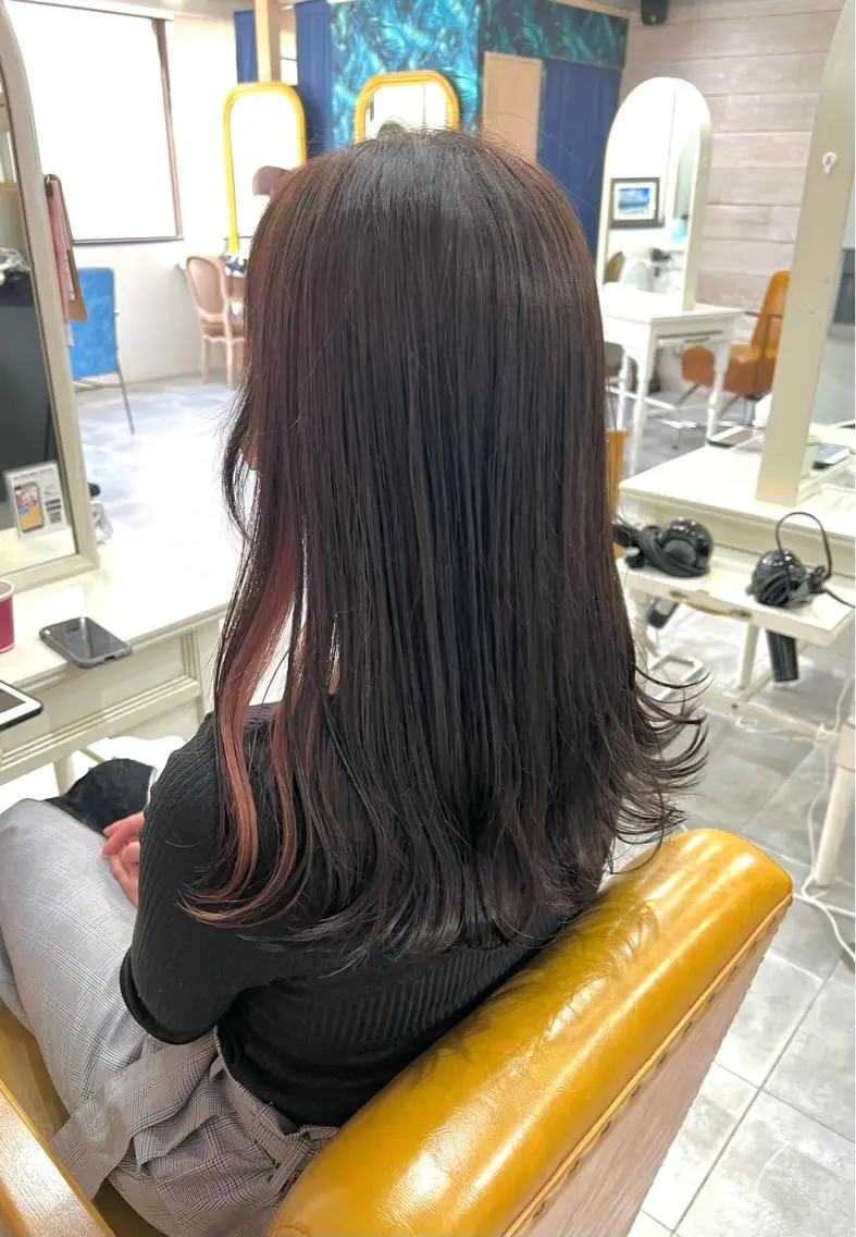カラー カット ヘアカラー ROPE🫧 フウカのヘアスタイル