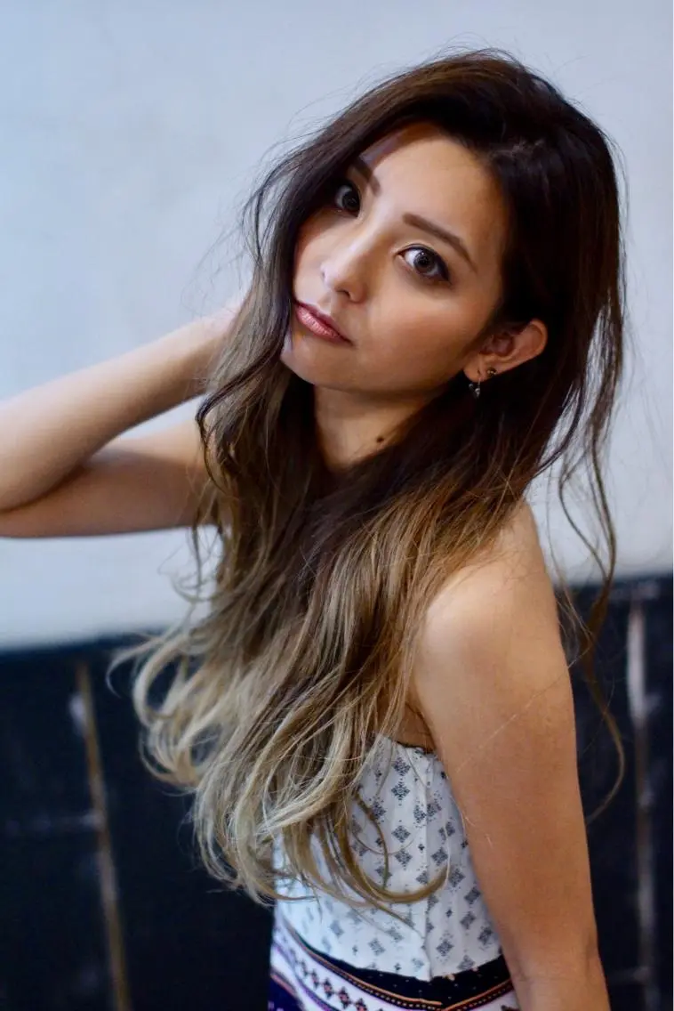 ロング ハイライト レイヤーカット カット ヘアカラー トリートメント 綺麗な髪質にしたい方 限定🌈清水 祥のヘアスタイル