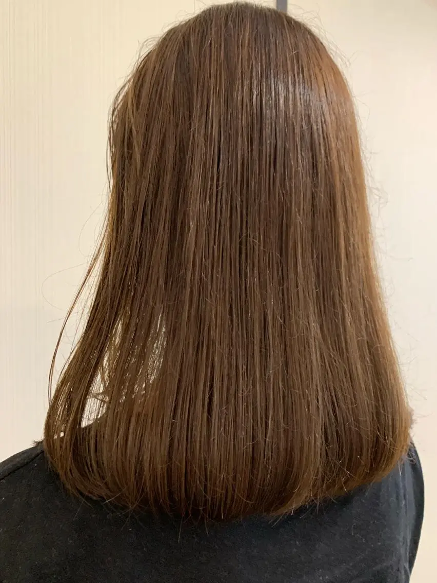 ロング カラー ヘアカラー 小田切 栄司のヘアスタイル