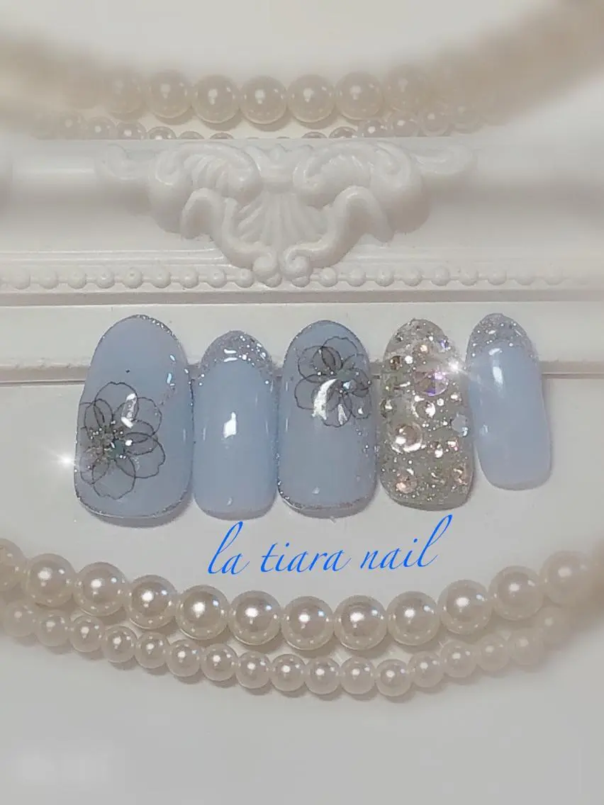 ネイル Blue bird  nailのネイルデザイン