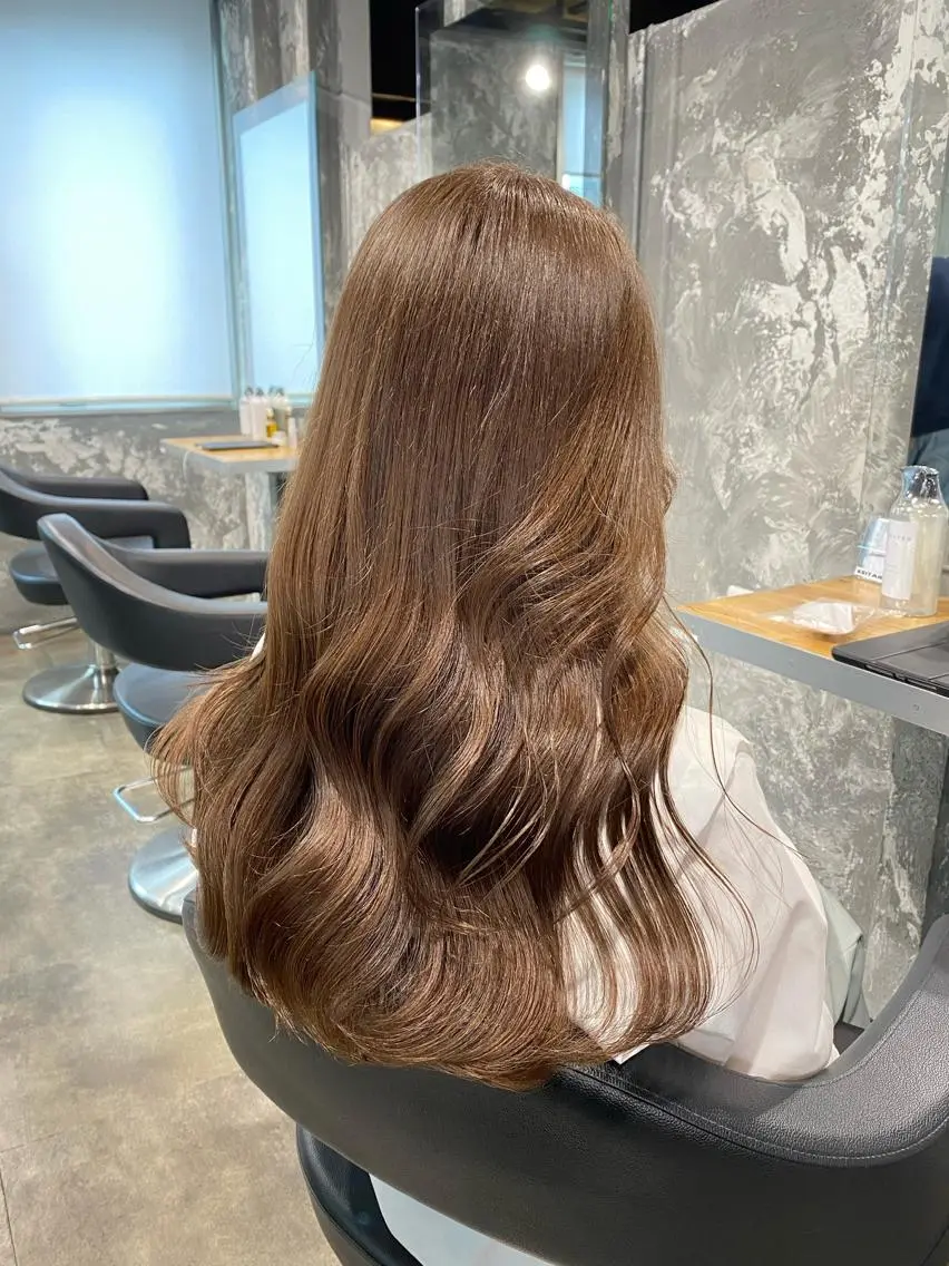 ロング カラー カット ヘアカラー トリートメント ヘッドスパ ヘアセット エフェクトブリーチ 🌟前澤啓太朗のヘアスタイル