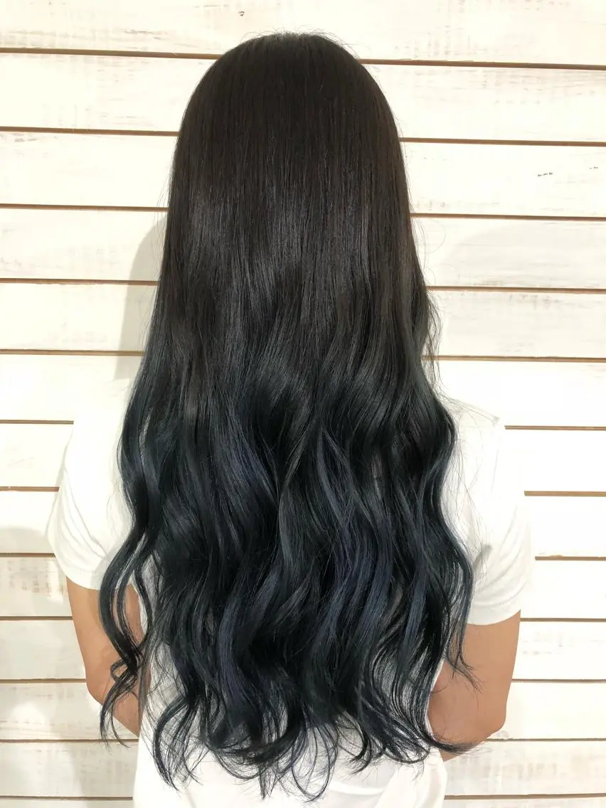 ロング ヘアカラー トリートメント 🧡艶髪/エクステ 🫧🧡YUKI❄️のヘアスタイル